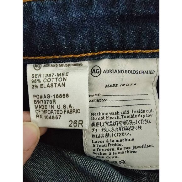 AG Adriano Goldschmied Women's Size 26R The Angelina Petite Boot Cut USA - Picture 6 of 6